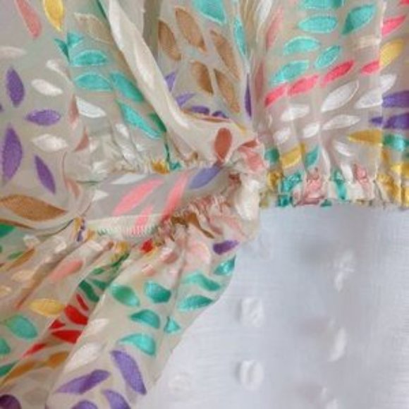 c/meo SET UP TOP IVORY BURNOUT - Picture 6 of 8